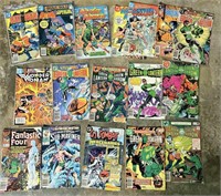 Vintage Mixed Comic Book Lot - Batman, Wonder