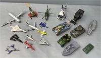 Die-Cast & Plastic Planes; Tanks & Ships