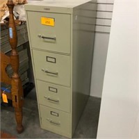 LOTH 4-DRAWER FILING CABINET  - 15" WIDE X 28" DEE