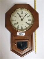 FME 31 Day Wall Clock Solid Wood