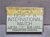1956 Frankford Arsenal 30-06 Match Ammo