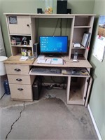Office Computer Desk with hutch