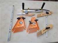 Feather Boards and Angle Jig