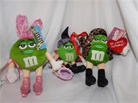 Lot of Green M&M Toys