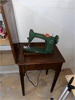 New Home Cabinet Electric Sew Machine