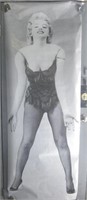74"x 27" Vtg Marilyn Monroe Poster