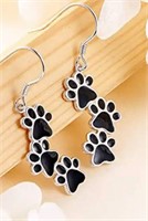 1 pair Dog Paws dangle Earrings Dog Lover