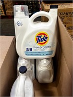 Tide Free&Gentle Detergent; 1 Case/4 Jugs Per Case
