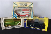 Three Assorted Die-Cast Collectibles