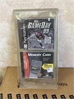 NFL gameday 99 w/ memory card
