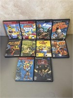 PSA Play Station 2 Game Lot