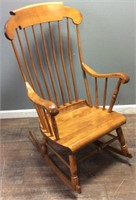 S. BENT & BROTHERS ROCKING CHAIR