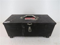 Metal Scotch Box BBQ Box w/ Briquets & Lighter