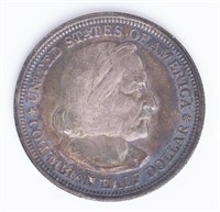 Coin 1893 Columbian Expo Half Dollar In GEM