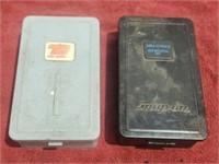 (2) Snap-On & Triumph Empty Drill Bit Indexes