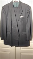 Yorkshire&Hill double breasted suit 48L, 42W