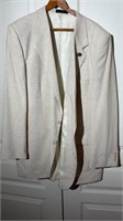 StanleyBlacker linen sport coat 52L