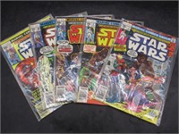 Group of 5 Star Wars Comic Books