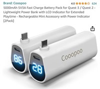 5000mAh 5V3A Fast Charge Battery Pack