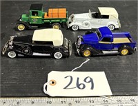 4 Signature Model Cars