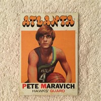 1970-71 Pete Maravich Basketball Rookie Card