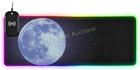 Blue Moon Gaming Mouse Pad Led  RGB  Non-Slip