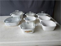 Corning Ware Dishes,  Regular Dishes