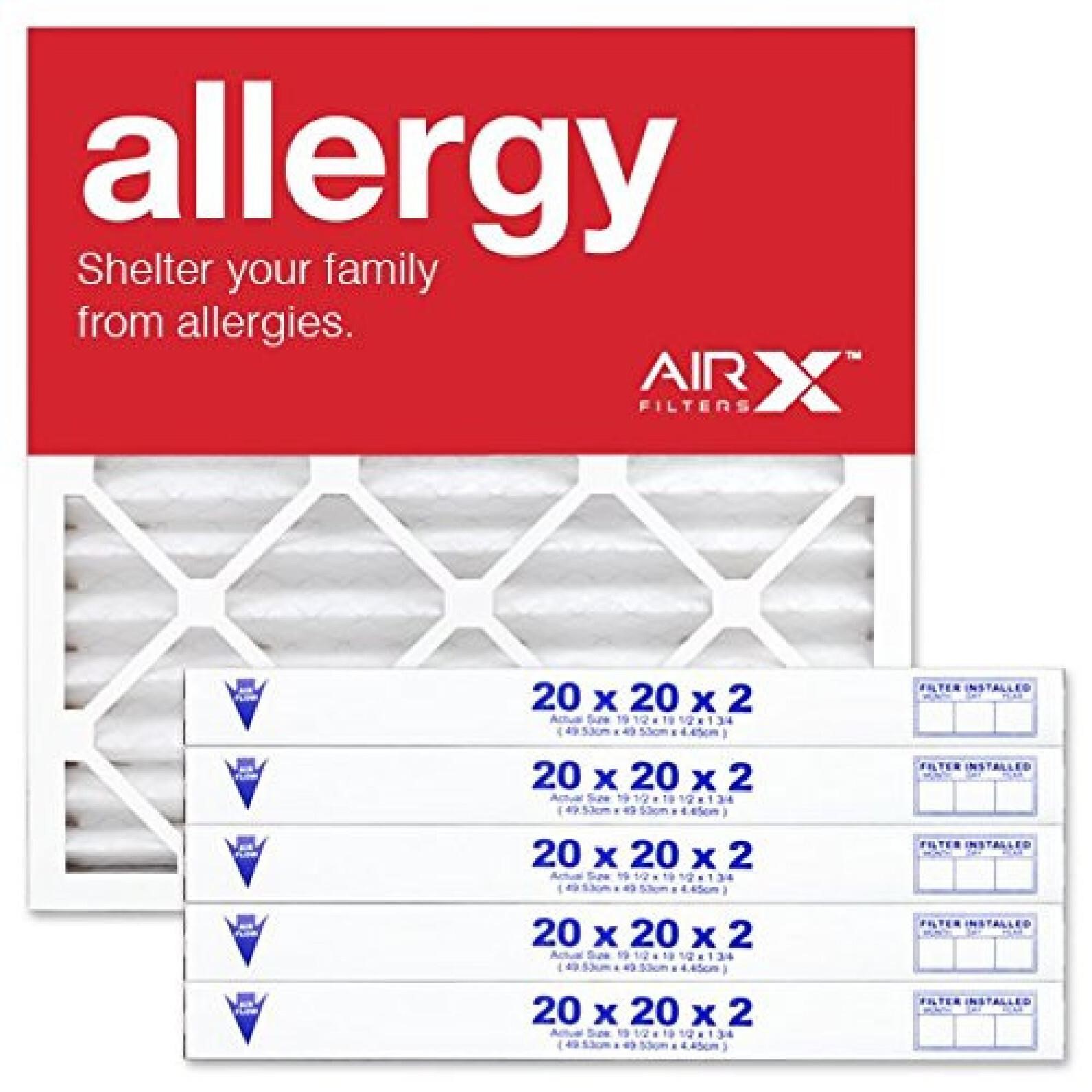 AIRx Filters 20x20x2 Air Filter MERV 11 Pleated HV