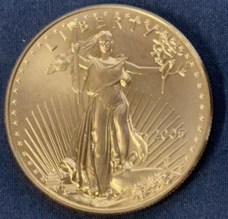 2005 1 oz. Gold Coin Liberty  *****local pick