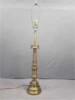 ~ Vintage Cool 44" Heavy Brass Table Lamp