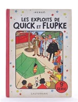 Hergé. Quick et Flupke 9e série (B29 de 1960)