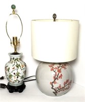 Asian Ceramic Table Lamps