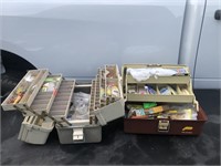 Tackle Boxes w/ Contents