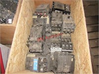 Box of Misc. Electrical Breakers