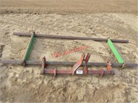 8' Tool Bar with Massey Ferguson 3 PT A Frame