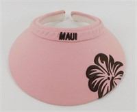 Women's Embroidered Maui Pink Visor