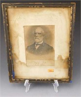 Lot # 3861A - Framed Robert E. Lee portrait
