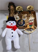 Snowman, Dresser Dish, Ornament & More