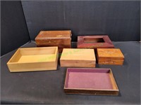 Wooden Recipe Box, Cloth Jewelry Box & More
