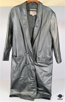 Genuine Leather Coat Size Small