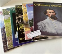 7 pcs Confederate Veteran Magazines