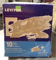 Leviton Wallplates Light Almond
