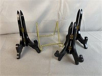 Wood Picture/plate Stands