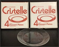 NIB ARCOROC 8 DESSERT PLATES