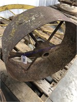 Iron wheel, 16"