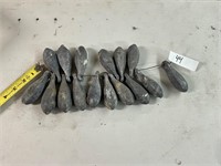 16- 12 oz lead weights