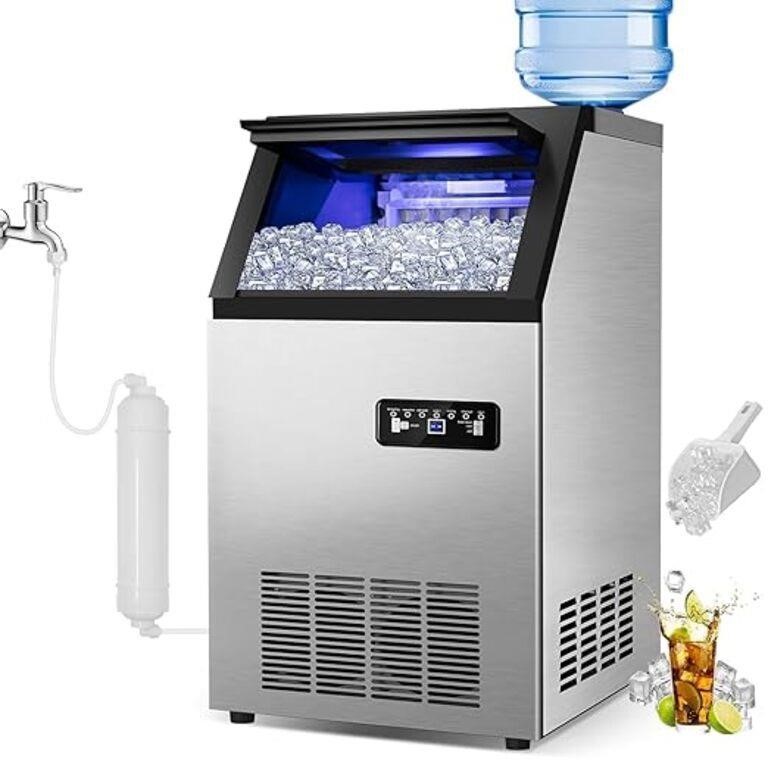 Commercial Ice Maker Machine 120lbs/24h With 35lbs