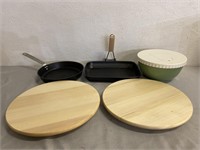 IKEA Cooking-Ware & 2 15" Lazy Susan’s