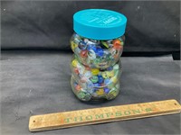 Jar of marbles