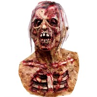 MAKEATREE Halloween Scary Zombie Mask with Hair fo